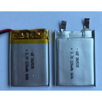 220mAh Li Polymer Battery For Wifi Speaker (LP2X3T3)