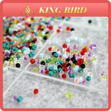 DIY transparent beads mixed color beads