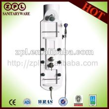 Electronic shower control panel