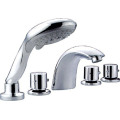 5 Holes Bathtub Tap with Hand Shower