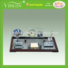 Wooden desktop gift in gift set