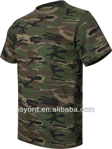 Digital print camo t shirt