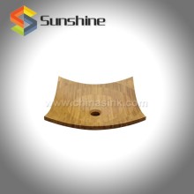 Bamboo Solid Surface Sink, Bamboo Cabinet Wood Basin