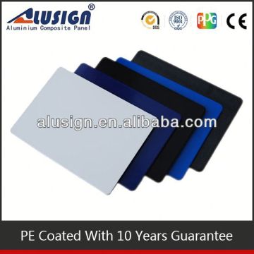 Corrugated aluminum composite roofing panel