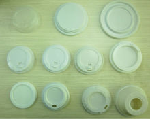 Automatic plastic cup thermoforming machine