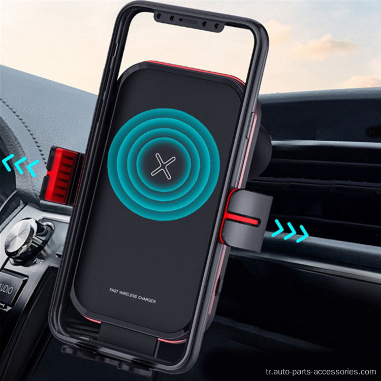 Araba kablosuz şarj cihazı arabalar için sevimli telefon telefonu