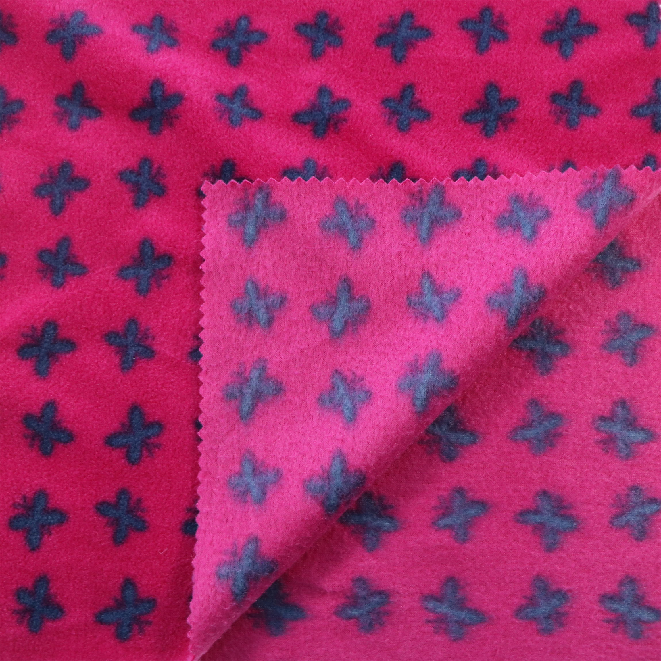 Butterfly entwirft hochwertiges Anti-Pilling-Fleece-Stoff