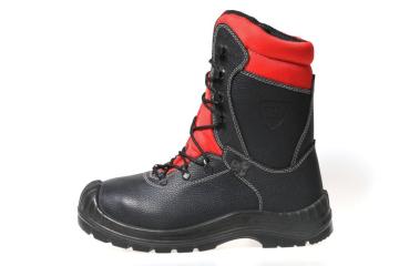 steel toe leather safety boots