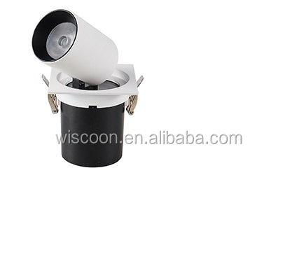 Factory wholesale 12W ceiling led spot downlight adjustable recessed