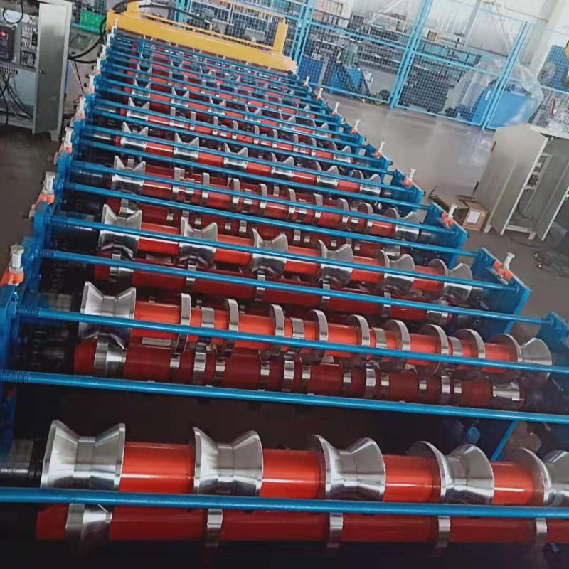 Best price quality double layers color steel roll forming making machine