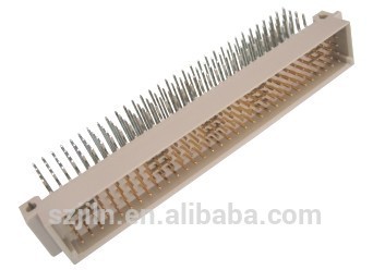 2.54mm right angle quad row male Din connectors