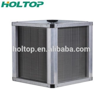 Air treatment aluminum air to air plate heat exchanger