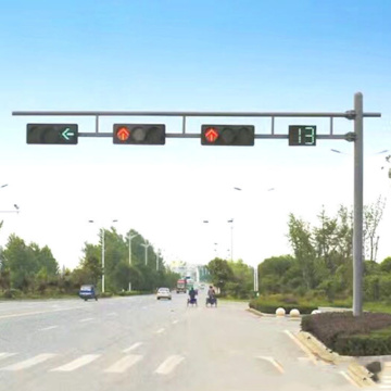 Stainless Steel Outdoor Traffic Light Poles