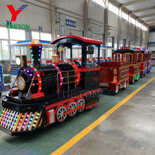 Trackless Electric Train for Sale: 24 Passenger Luxury Mall Amusement Park Ride