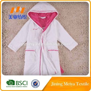 Bamboo Coral Fleece Bathrobe