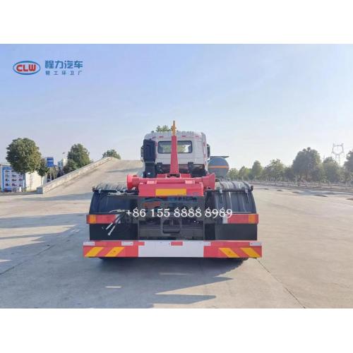 Dongfeng Double Bridge Hook Arm Garbage Truck