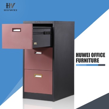 Metal 3 drawer file document office cabinet