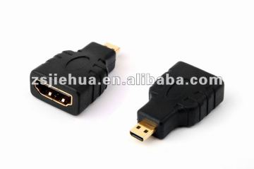 24K Gold plated HDMI Female to Micro HDMI Male Adapter