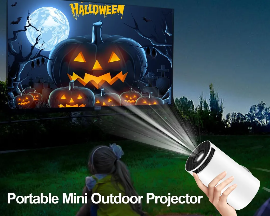 4K 1080P Support Portable WiFi6 Bluetooth 5.0 Android 12 Projector