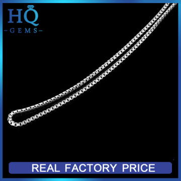 sterling silver accessary 925 silver box chain italian sterling silver chain