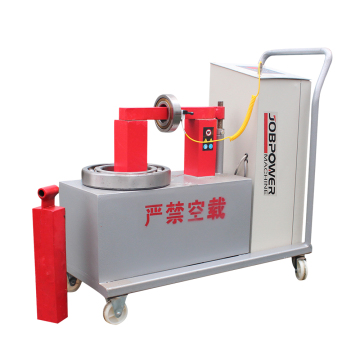 Magnetic bearing high frequency induction heater