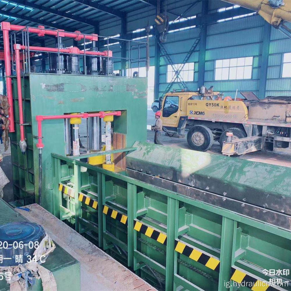 Igwe Ọkpụkpụ Hydraulic Scrap Steel Recycling Metal Shea