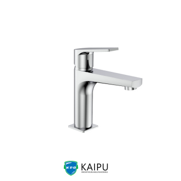 Copper bathroom sink faucet