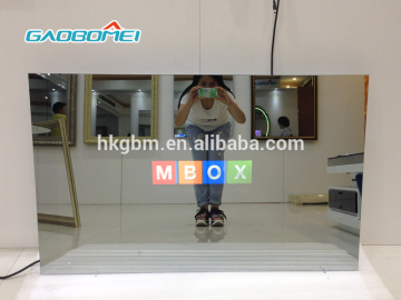 32inch restroom magic mirror lcd dispaly with remote control software