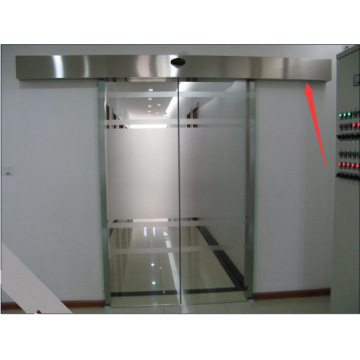 Automatic Glass Double Sliding Door