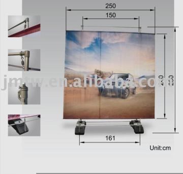 Pop Up Display Stand Advertising Display Stand Outdoor Banner