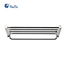 Metal towel rack for hotels