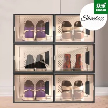 Entrance Foldable Transparent Shoe Boxes