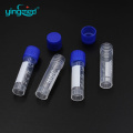 cell plastic no ring cryogenic freezing cryovial tube