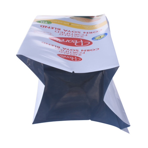 Plastic Flour packaging bag with side gusset