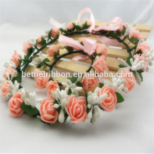 Type of decorative artificial flower garland and wristband