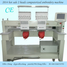 Industry similar function as barudan embroidery machine two heads for computer embroidery