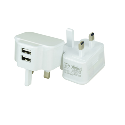 Caricabatteria per telefono 5V 2A Ricarica per telefono USB doppio