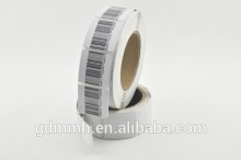 RF EAS 40mm*40mm paper thin soft /optical tag/glass lable