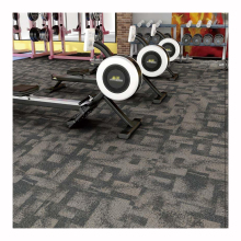 Budget-Friendly Polypropylene Carpet Tile with Eco-Friendly Bitumen Backing for Gym - Multicolor Decorative Option
