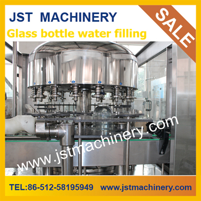 Glass Bottle1-3 Gallon Pure Water Packaging Machine / Equipment / Factory