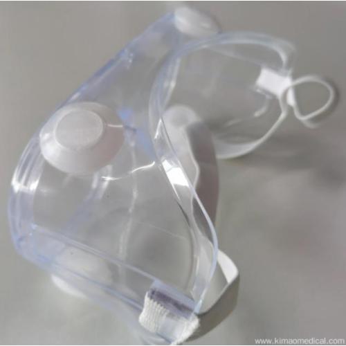 Medicinska skyddsglasögon med justeringsremmar