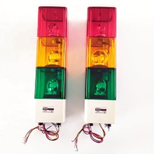 Three-Color Buzzer Square Warning Light