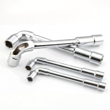 Chrome 6-24mm Hexagonal Wrench: Multi-Functional Elbow Pipe Wrench with L-Type Socket