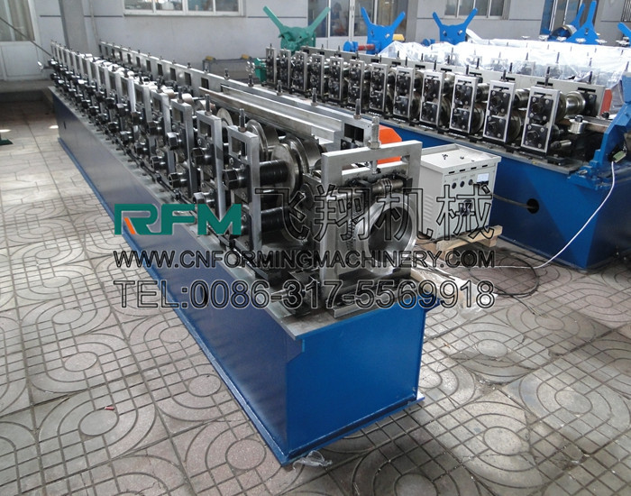 FX safety brake for roller shutter door tile making machine