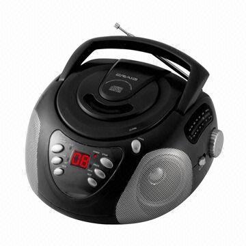 CD Boombox with AM/FM Radio