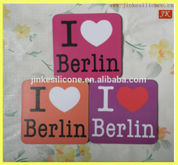 2014 lovely durable silicone cup cover cup lid