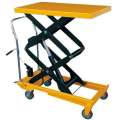 300kg Hand Crank Table Lift Mechanism Trolley Wheelbarrow