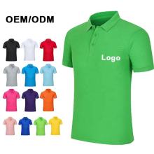 Custom Logo Sublimation Polyester Golf T-Shirts & Plus Size Men's Polo Shirts