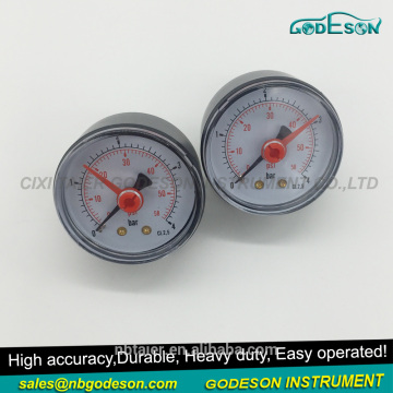 ABS plastic case pressure gauge