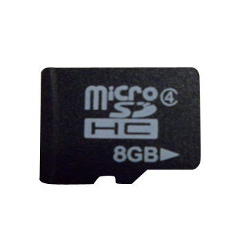 Memory microSD Card with 8GB Capacity